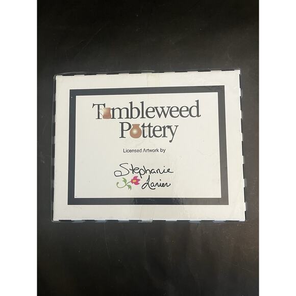 Tumbleweed Pottery | Harley Lifestyle Name | Ceramic Hanging Decor | NIB - Picture 3 of 3